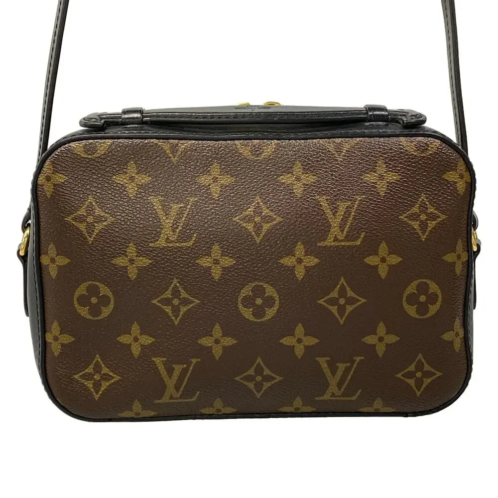 Louis Vuitton Saintonge Monogram Shoulder Bag M43555 Monogram Canvas Leather